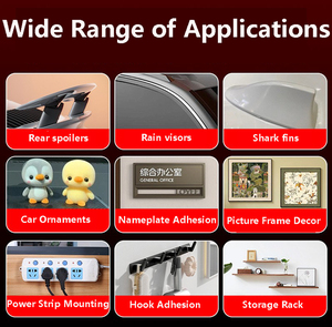 Nastro <span class=keywords><strong>Biadesivo</strong></span> Originale <span class=keywords><strong>3M</strong></span> VHB 5952, <span class=keywords><strong>Rotolo</strong></span> 1in X 36yd, Nastro VHB <span class=keywords><strong>3M</strong></span> 5952 Nero, Spessore 1,1mm per Montaggio ad Alta Resistenza - Product Image 6