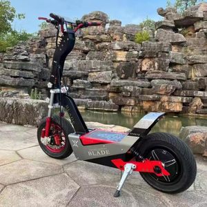 Scooter Eléctrico para Adultos de 16 Pulgadas con Pantalla Grande, Batería de Litio de 72V 40AH 50AH 60AH, Alcance de 60-180 KM, Carga Máxima de 200 KG - Product Image 2