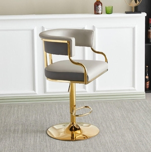 Modern Luxury Minimalist Metal Frame Chair for Dining Living Room <b>Bathroom</b> Bedroom for Bar Negotiation Waiting Areas - Product Image 4