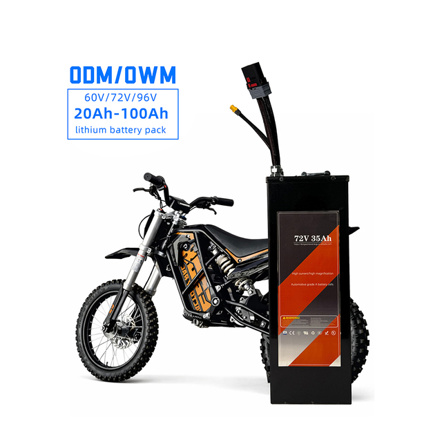 Upgrade Customized Battery Pack 72V 60V 80V 90V 50ah 60ah 45ah 55ah 35ah Lithium Ion Battery Pack for Ebike Electric Motorcycle
