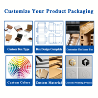 Cajas de Envío para Ropa con Impresión Interior, Plegables, para Boutique de Ropa, Pequeñas Marcas de Moda