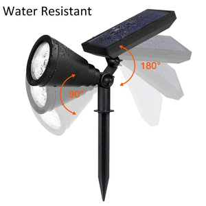 Großhandel wasserdicht 4 LED Solar Spotlight Solar LED Garten Spot Rasen Licht im Freien - Product Image 2