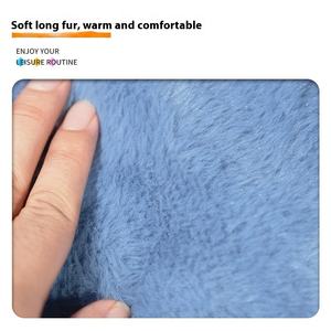 Lindo tiburón gato agujero cama cuatro estaciones engrosada invierno cálido nido extraíble mascota suministro accesorio hecho fieltro Animal animales pequeños - Product Image 5