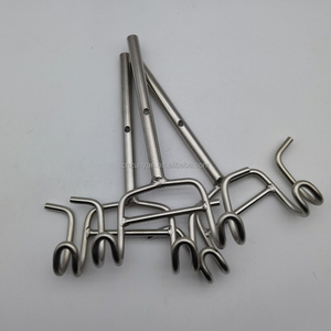 Thịt gà treo thép không gỉ W loại còng móc áo móc cho gia cầm chân gà trên dây chuyền chế biến treo - Product Image 6