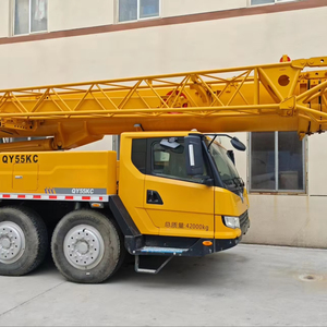 Grúa Usada QY55KC de 55 Toneladas en Buen Estado, Shanghai QY QAY XCA XCT, Precio Bajo, Gran Oferta - Product Image 1