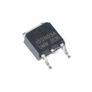 Nuevo Transistor de tubo de efecto de campo MOS de canal N Original Chip IC 30V 90A TO-252 100N03A