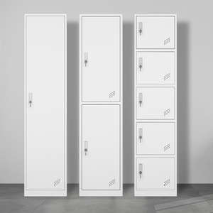 Armario Metálico Certificado y Probado, Mueble <span class=keywords><strong>de</strong></span> Guardarropa Individual <span class=keywords><strong>de</strong></span> Acero para Dormitorio - Product Image 5