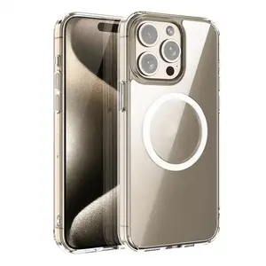 IPhone 12 Mini用の新着高級透明クリア強化ガラスケース