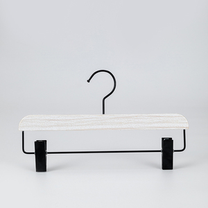 Premium Plastic Trouser <strong>Hanger</strong> with <strong>Clip</strong> Jeans Stylish Functional Clothing Organizer Plastic <strong>Hanger</strong> for Retail Stores - Product Image 5