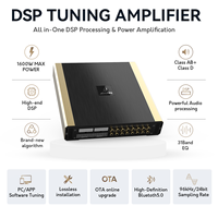 Prosesor Audio Kelas D DSP dengan Equalizer untuk Mobil 16 Input 16 Output 1600W 96kHz 24Bit OEM/ODM Pabrik Langsung Amplifier Audio Mobil