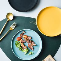 Assiettes à dîner classiques en céramique et porcelaine de haute qualité, assiettes à pizza, vaisselle pour mariages et hôtels du Guangdong – Vente chaude