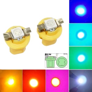 B8.5D Đồng Hồ Đo Ô Tô 5050 <span class=keywords><strong>T5</strong></span> 1smd B8.5 Đèn <span class=keywords><strong>LED</strong></span> Bảng Điều Khiển Bóng Đèn Bên Nêm Bảng Điều Khiển Đèn Chỉ Báo Bóng Đèn Bên Nêm Bảng Điều Khiển Màu Trắng - Product Image 6