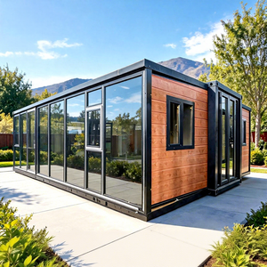 Casa Contenedor Expandible de 20, 30 y 40 Pies, 2 Dormitorios, Moderna, Plegable y Apilable, con Certificación Europea CE RoHS, Garantía de 25 Años - Product Image 1