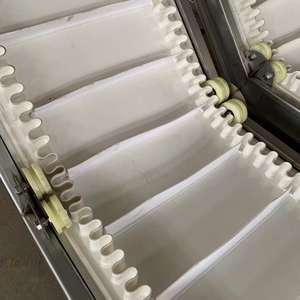 Pvc bant konveyör yeni tasarım soğutma tünel düz Pvc bant konveyör sistemi için toptan - Product Image 6