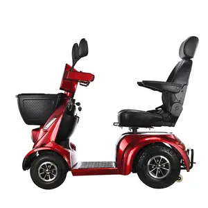 180kg cargando City Roads movilidad Scooter de mobilidade 4 ruedas patinetes para discapacitados