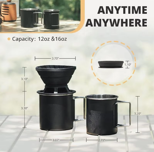 <span class=keywords><strong>ชุด</strong></span><span class=keywords><strong>ชง</strong></span><span class=keywords><strong>กาแฟ</strong></span>แบบพกพาพร้อมแก้วกรองซิลิโคนพับได้ พิมพ์โลโก้ได้ พร้อมถุงของขวัญ - Product Image 6