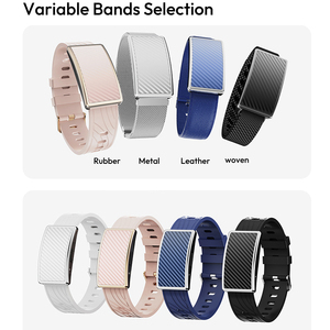 Jcvital V5 Đen sức khỏe xu hướng màn hình thông minh tiện ích ban nhạc phục hồi thể dục Vòng đeo tay thông minh Smartband phục hồi chức năng thiết bị đeo - Product Image 5