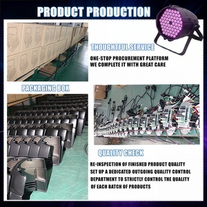 Venta Directa de Fábrica: 60 Luces LED RGB Par, Luz Blanca Neutra IP65, Iluminación para Escenarios, Resistente al Agua, para Conciertos, Discotecas, Fiestas, Clubes Nocturnos - Product Image 4