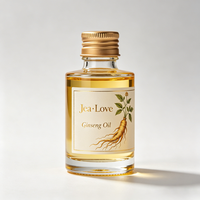 Huile de Ginseng 100% Pure et Naturelle, Huile Essentielle en Gros pour Soins de la Peau, Fournisseur d'Usine OEM ODM Marque Privée