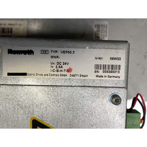 VEP 50.2 IndraControl VEP50 Operación VEP 50.2 VEP 50.2 IndraControl VEP50 Operación VEP 50.2 - Product Image 3