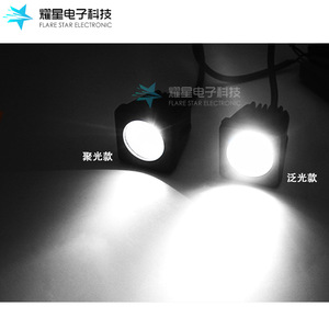 ไฟ LED 10w สำหรับรถยนต์ ไฟสปอตแบบสี่เหลี่ยม โคมไฟอลูมิเนียมอัลลอยด์ สำหรับรถออฟโรด รถบรรทุก รถวิศวกรรม - Product Image 3