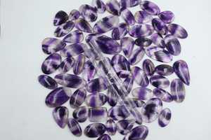 Cabujón de amatista pulida fabricado en India, piedra suelta para la fabricación de joyas y diseñadores, disponible al mejor precio. - Product Image 4