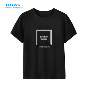 Wholesale Promotional Screen Printing T-shirt Eco- Friendly Man Cotton Tshirt