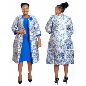 Robes turques pour femmes, vêtements de mode royale, robe de cérémonie pour toutes les occasions, robe formelle pour femmes africaines, tailles plus, avec veste longue - Product Image 2