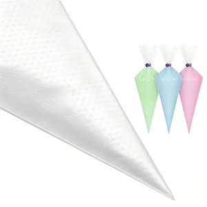 Piping Bags Baking Grade Transparent Small Medium Large Sizes Food Decorating Reusable - Product Image 4