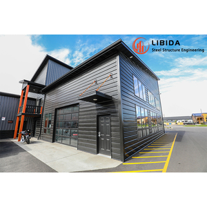 Bâtiment préfabriqué en acier galvanisé léger à bas <span class=keywords><strong>prix</strong></span>, structure industrielle préfabriquée, entrepôt préfabriqué - Product Image 1