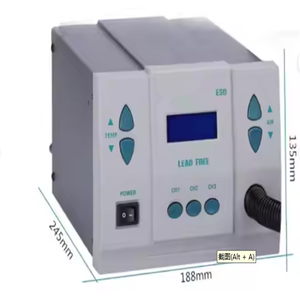 ปืนลมร้อนไมโครคอมพิวเตอร์ Xtester-861dw-1000W รุ่น 861DW สถานีรีเวิร์ค 220v/110V สำหรับบัดกรีโทรศัพท์มือถือแบบไร้สารตะกั่ว - Product Image 2