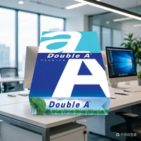 Papier Copie A4 Double A en Gros 70g/m² 75g/m² 80g/m² Papier d'Écriture et d'Impression Lisse 500 Feuilles/Rame