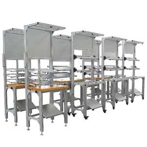 Hochleistungs-Aluminium-Extrusion profilrahmen Custom Fitter <span class=keywords><strong>Table</strong></span> Anti statische Workstation - Product Image 4