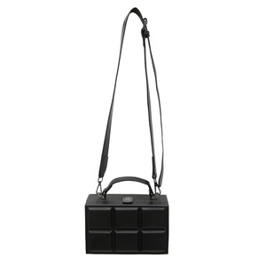 Nouveau design unisexe, petit sac carré, design à carreaux tendance avec motif pierre, fabriqué en PU - Product Image 2
