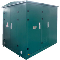 Subestación de Distribución Compacta Combinada Trifásica de 50Hz 12/40.5kV para Exteriores, Montada en Plataforma, Ajustable en Campo, de China Mobile