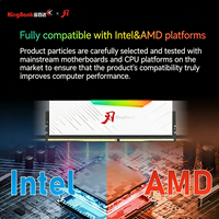 Nueva Memoria RAM DDR4 KingBank para Ordenador de Escritorio, 32 GB (16 GB x 2), 3600 MHz, CL18, Disipador de Calor, Chip SS, Intel XMP 2.0/AMD EXPO, Disponible en Stock
