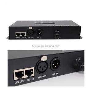 8 Ports Output Artnet/<strong>DMX</strong> Pixel <strong>Controller</strong> H807SA <strong>RGB</strong> RGBW <strong>Led</strong> Strip Lights Dimmer Console - Product Image 5