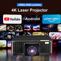 Projecteur holographique laser DLP 18000 lumens pour projection humaine 3D, mapping holographique interactif 9D 7D 5D 3D