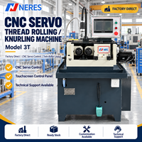 Machine à rouler les filets CNC entièrement automatique Neres, haute capacité, pour la production en série de filetages uniformes et moletés