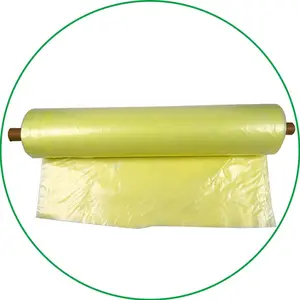 黄色の200ミクロンの抗UV温室フィルム温室シート温室カバープラスチックフィルム