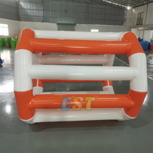 Équipement de jeu aquatique Jeux de sports d'été Gonflable Water Roller Ball Jeu de sport Flotteur Gonflable Water Roller Wheel - Product Image 6