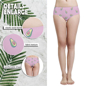 Dropshipping mutandine a vita bassa Sexy da donna <span class=keywords><strong>Super</strong></span> morbide stampa rosa slip Push Up Lingerie perizoma per ragazze - Product Image 6