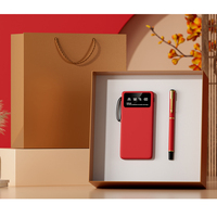 Coffret Cadeau d'Entreprise de Luxe : Articles Promotionnels, Carnet de Notes avec Stylo, Banques d'Alimentation, Ensemble Cadeau de Carnet et Stylo