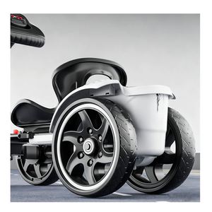 Vehículo Musical Bluetooth con Control Remoto, Alerón Grande Blanco, Batería 6V4.5, Motor Único 380, Proporciona una Conducción Suave - Product Image 5