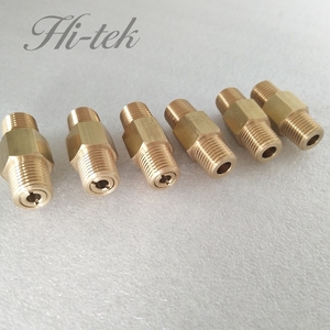 <strong>HI</strong>-<strong>TEK</strong> HK Model 1/4 Inch NPT Male to Male Thread Stainless Steel 304/316 Diaphragm Non-Return Check Valve for Gas Pneumatic - Product Image 2
