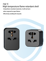 Nouvel arrivage Adaptateur de voyage universel petit monde électrique avec convertisseur d'adaptateur de prise de voyage USB