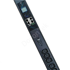 DoyonTek centro de datos vertical monofásico Smart PDU Monitoreo 16A 32A IEC C13 C19 C39 Rack PDU - Product Image 2