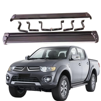 JOESHIER - Marchepieds latéraux en alliage d'aluminium de haute qualité, protection tout-terrain, ensemble complet pour Mitsubishi Triton L200