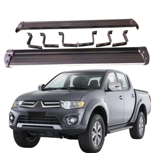 JOESHIER Estribos Laterales de Lujo y Protección Todoterreno de Aleación de Aluminio para Mitsubishi Triton L200 2015-2018, Fábrica China - Product Image 2