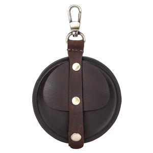 Funda protectora de cuero Boshiho Custom Earphone Case Crazy Horse para Airpods Pro 1 2 - Product Image 2